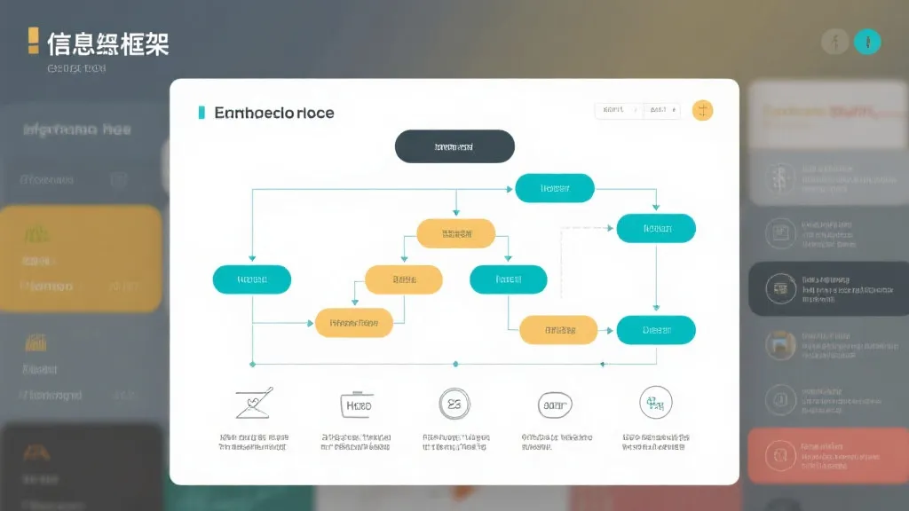 结构化信息框架可视化图